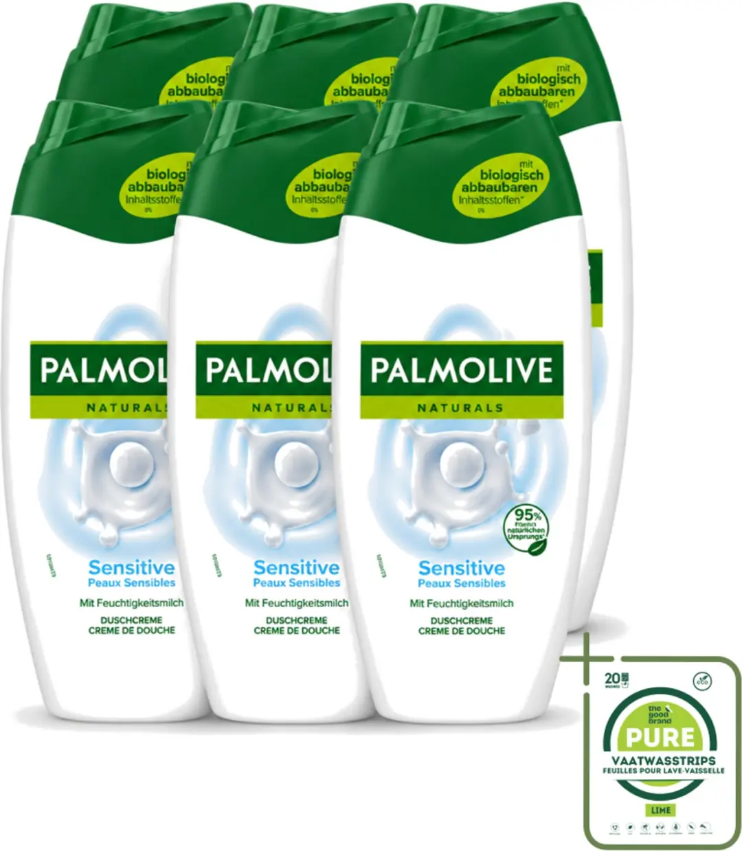 6 x Palmolive Naturals