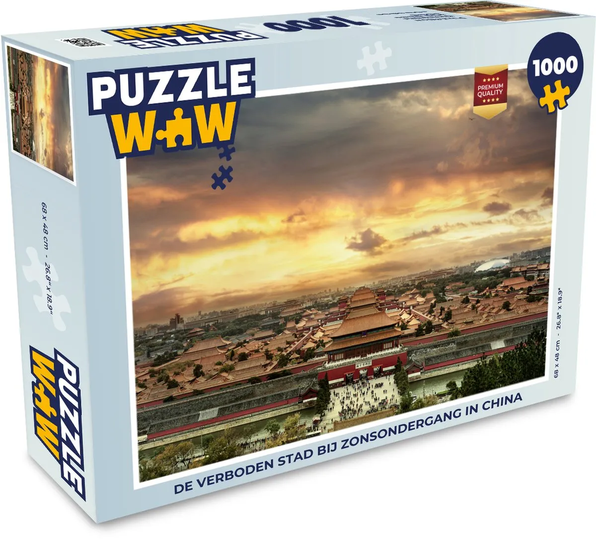 PuzzleWow De Verboden Stad Legpuzzel 1000 Stuks