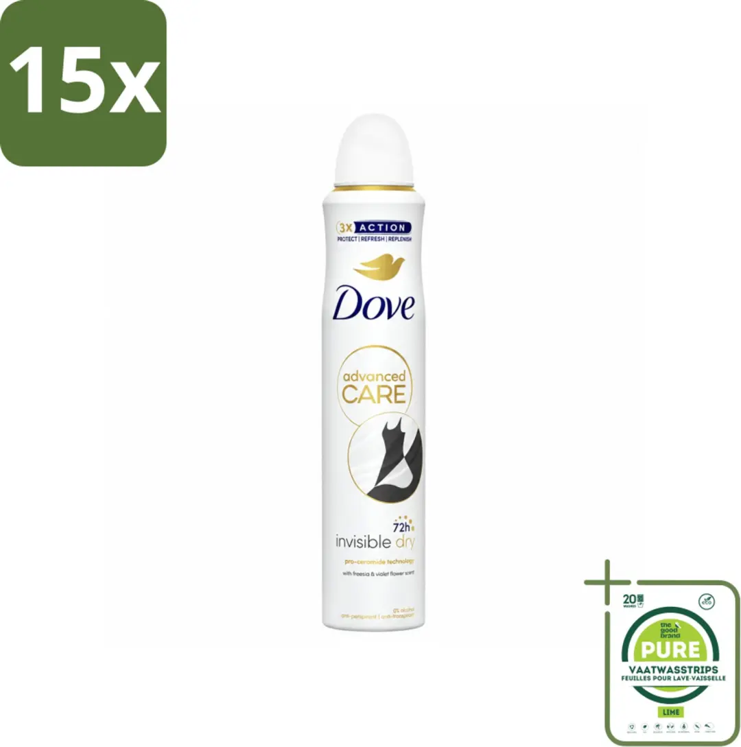 15 x Dove Deodorant Spray