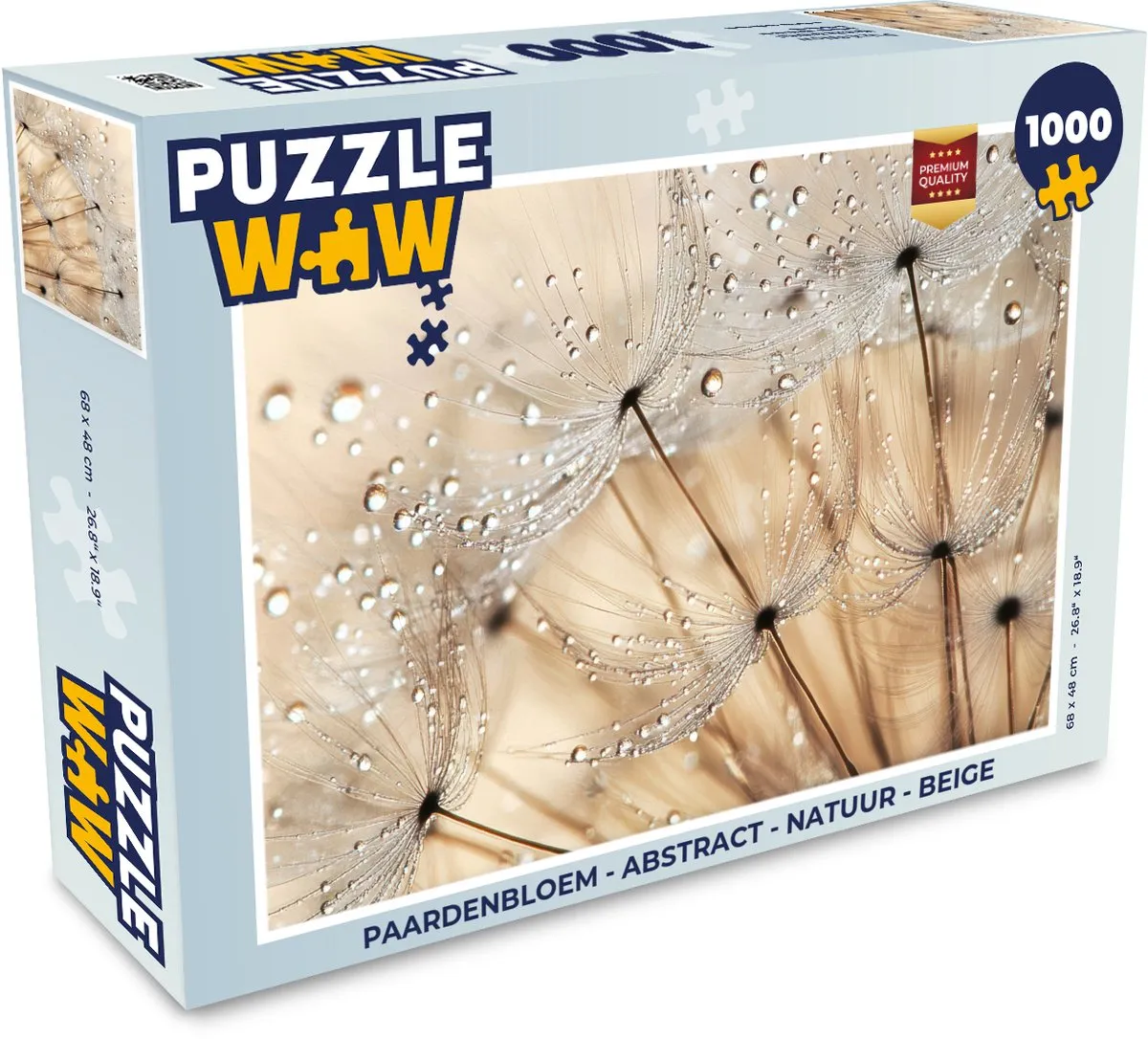 PuzzleWow Paardenbloem Legpuzzel 1000 Stuks