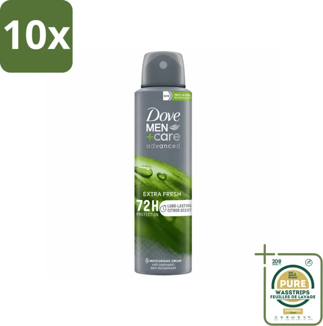 10 x Dove Men+Care Deodorant Spray