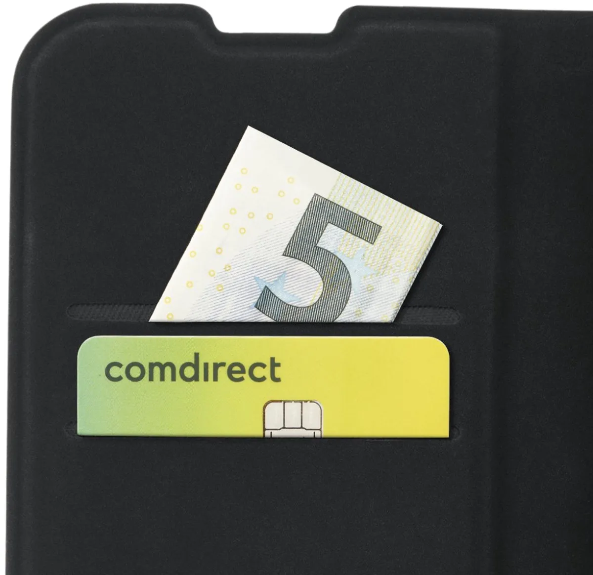 Hama Daily Protect Booklet Hoesje iPhone 14 - 2 Pasjes - Zwart