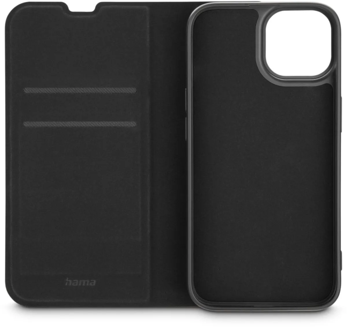 Hama Daily Protect Booklet Hoesje iPhone 14 - 2 Pasjes - Zwart - afbeelding 6 van 6