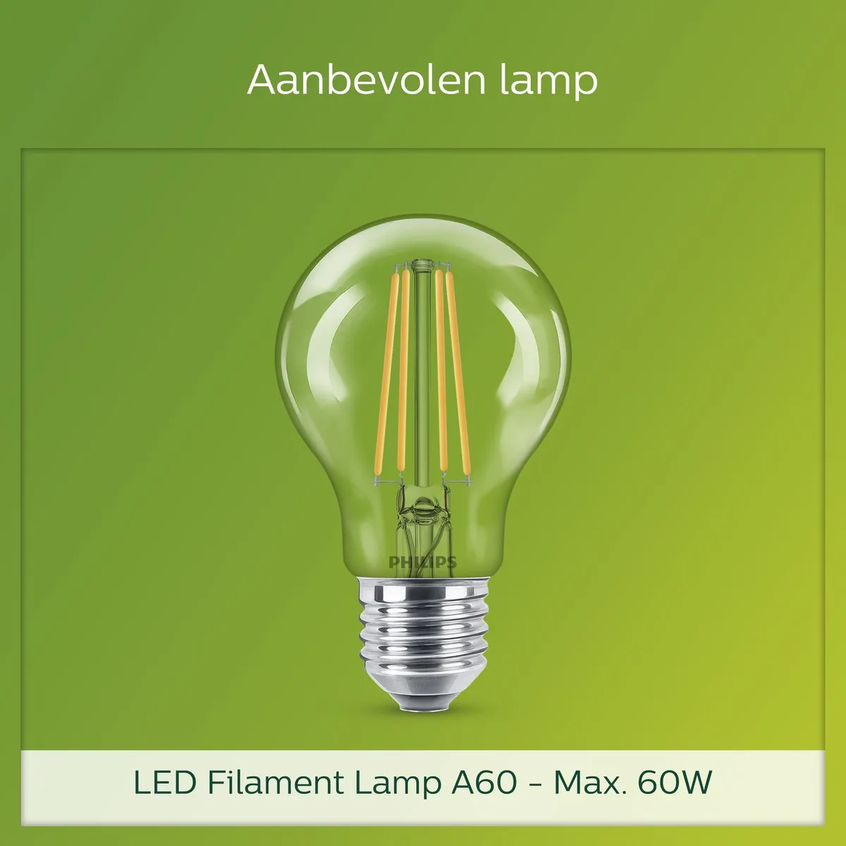 Philips LED Alpenglow Wall Antraciet 60W Warm Wit - afbeelding 6 van 6