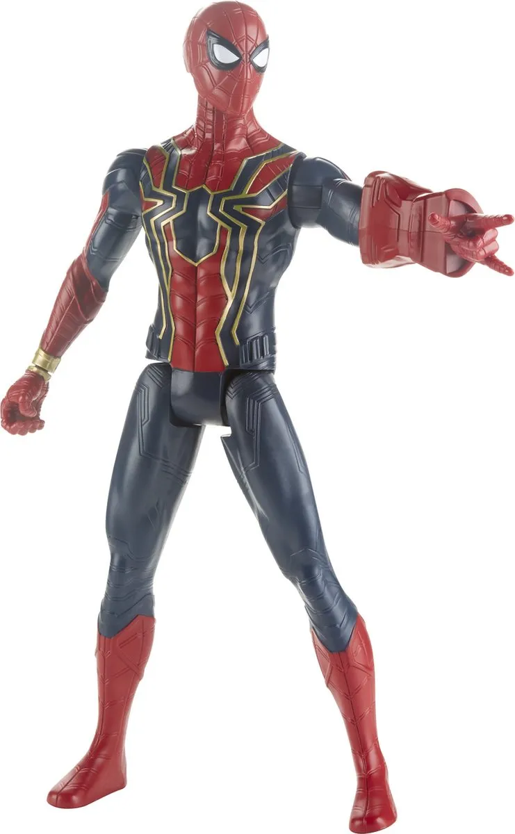 Marvel Titan Hero Power FX Iron Spider Speelfiguur - 4+ jaar - afbeelding 6 van 6