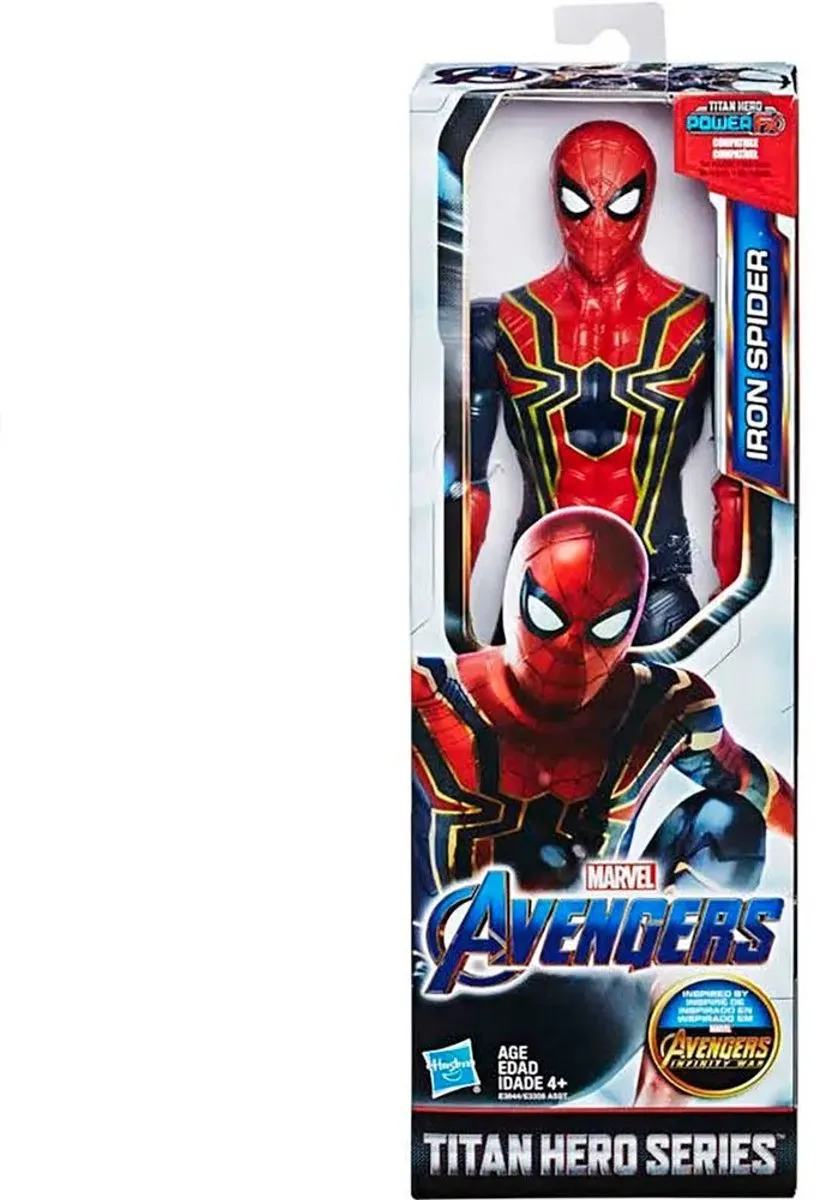 Marvel Titan Hero Power FX Iron Spider Speelfiguur - 4+ jaar