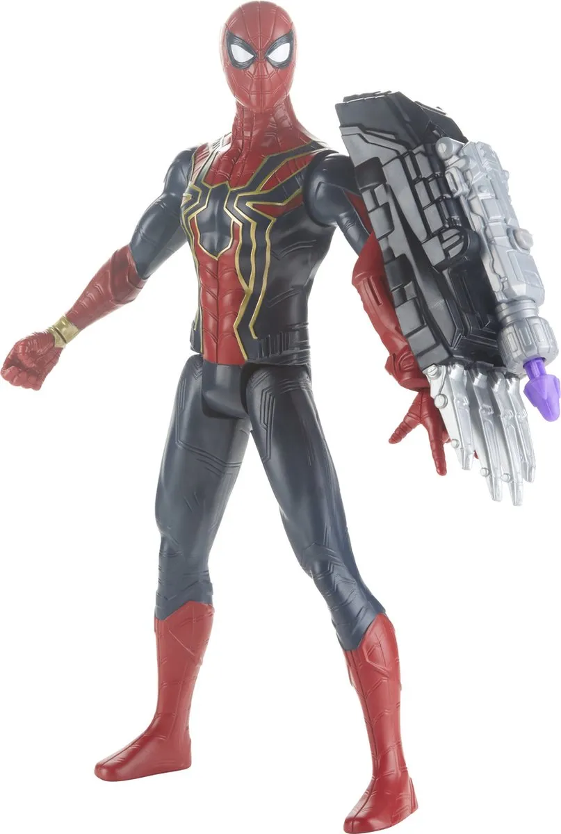Marvel Titan Hero Power FX Iron Spider Speelfiguur - 4+ jaar