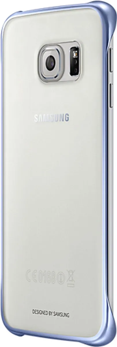 Samsung G925 Galaxy S6 Edge Clear Cover - Zwart
