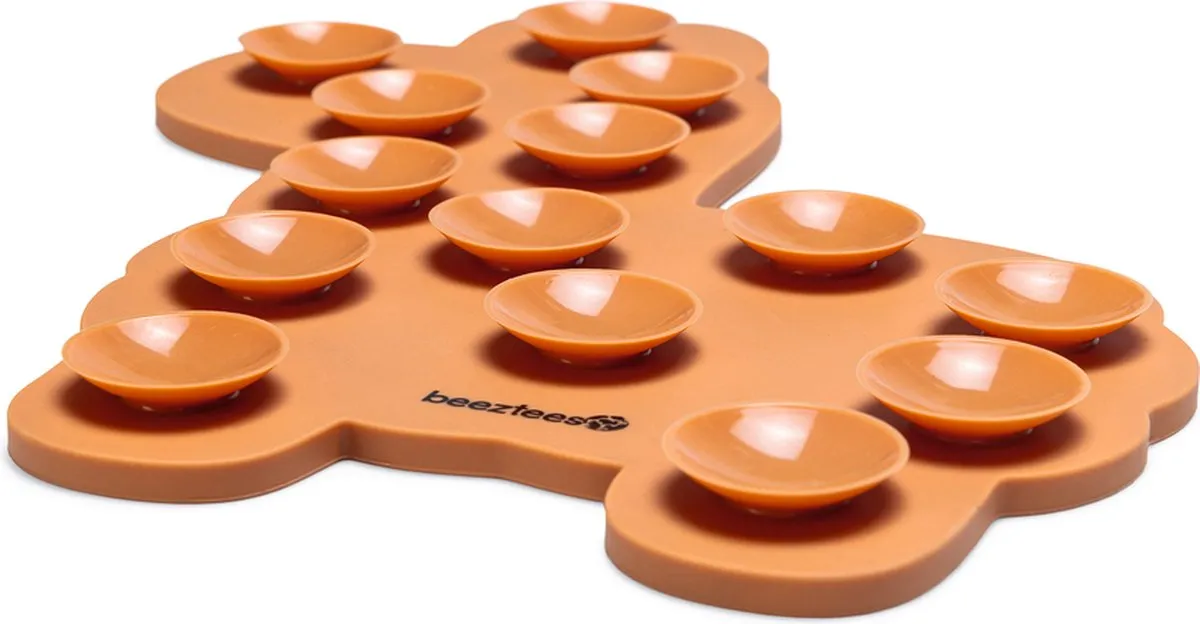 Beeztees Puppy Likmat Lama Molly Silicone - Terracotta