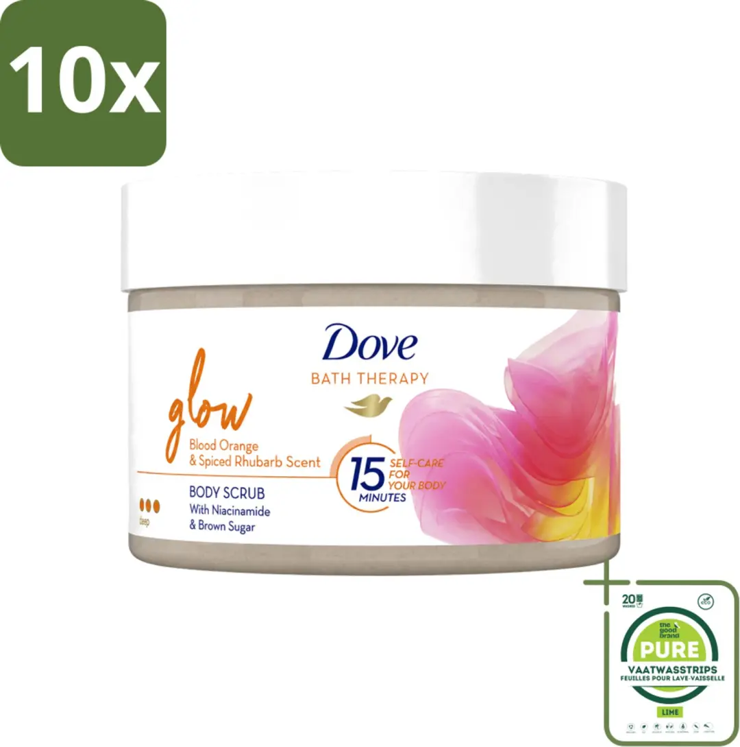 10 x Dove Bath Therapy Glow