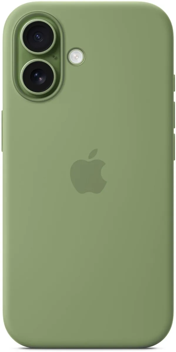 Apple iPhone 17 Siliconenhoesje Light Moss