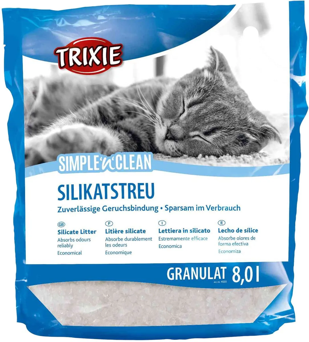 Trixie Silicaatstrooisel Kattenbakvulling 8L