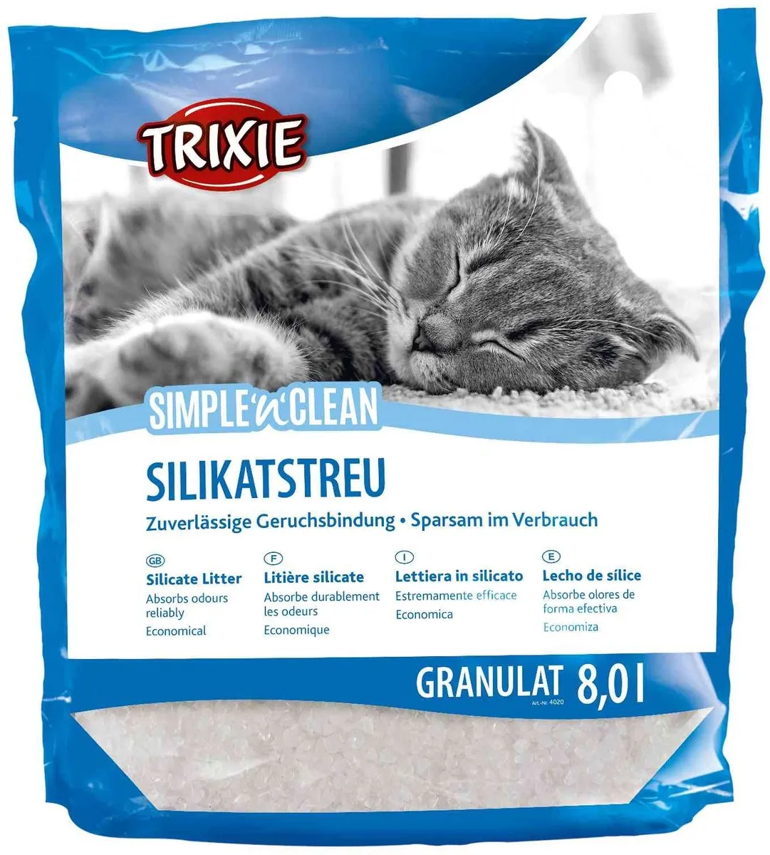 Trixie Silicaatstrooisel Kattenbakvulling 8L