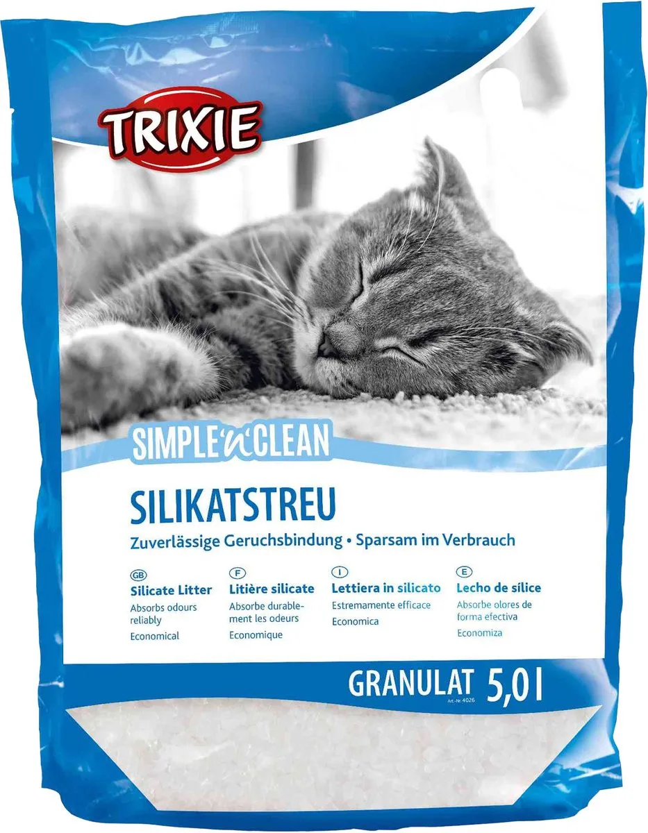 Trixie Silicaatstrooisel Kattenbakvulling 8L