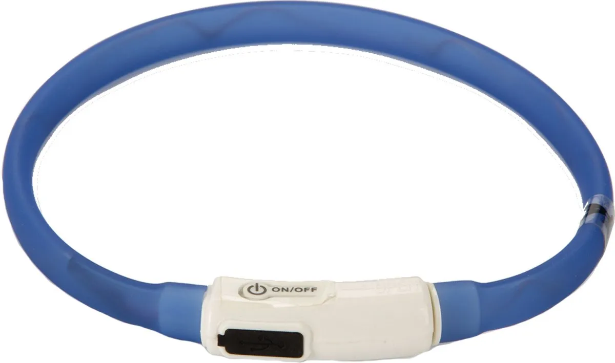 Beeztees Safety Gear Dogini Hondenhalsband USB - Rood