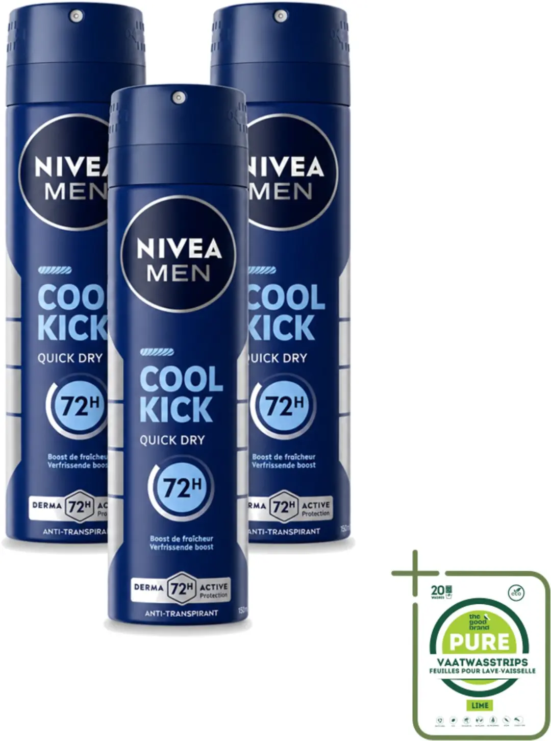 3 x Nivea