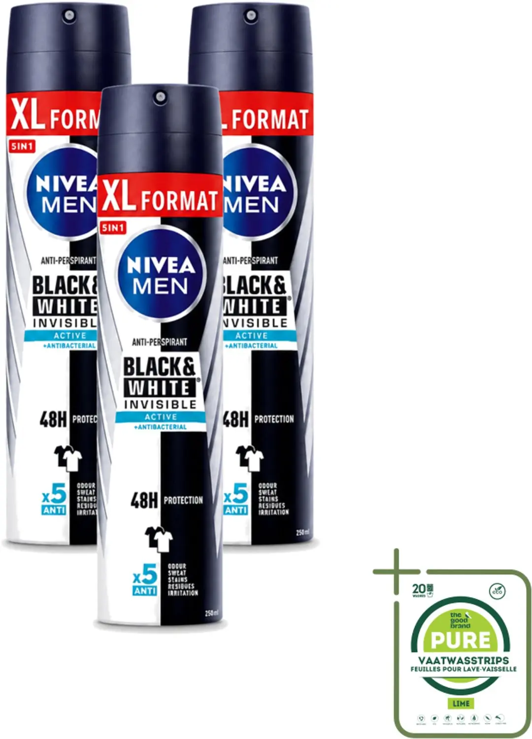 3 x Nivea