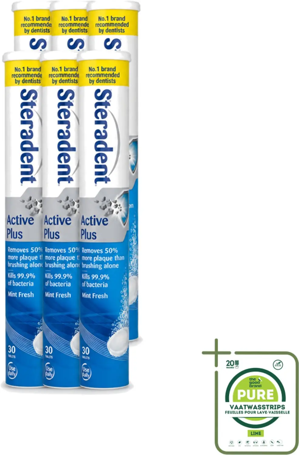 6 x Steradent
