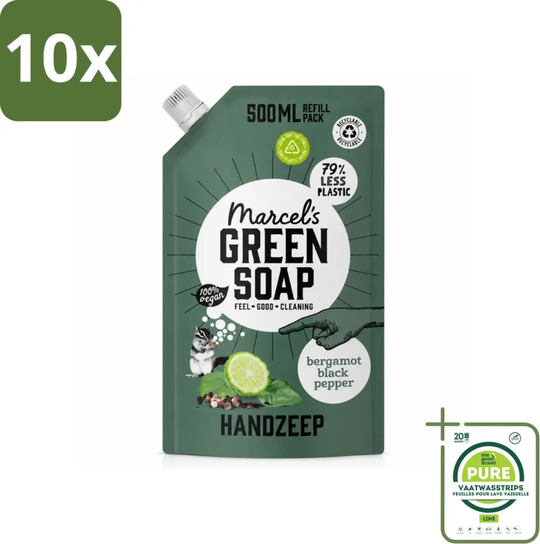 10 x Marcel's Green Soap