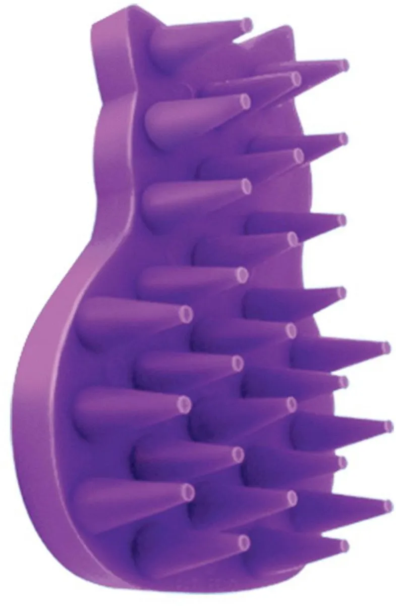 KONG Zoom Groom Kattenborstel Paars 11cm