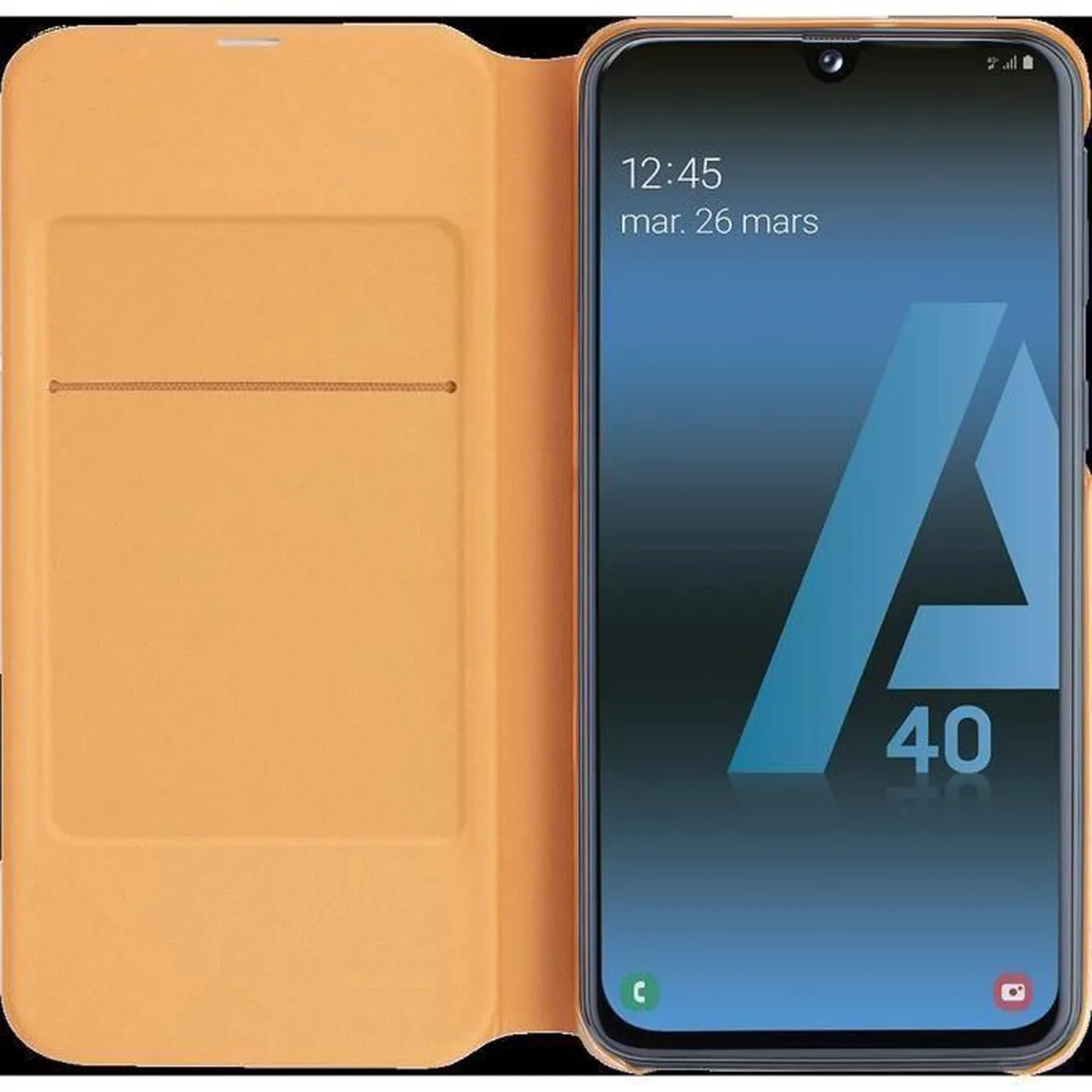 Samsung Flip Wallet Hoesje Galaxy A40 - Wit