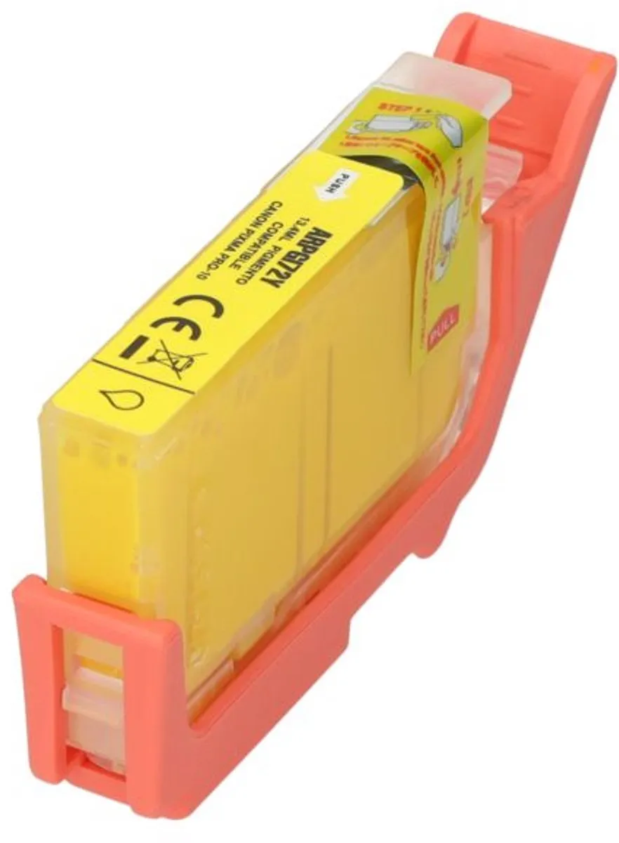 PrintAbout PGI-72Y Inktcartridge Geel - 15ml - Canon