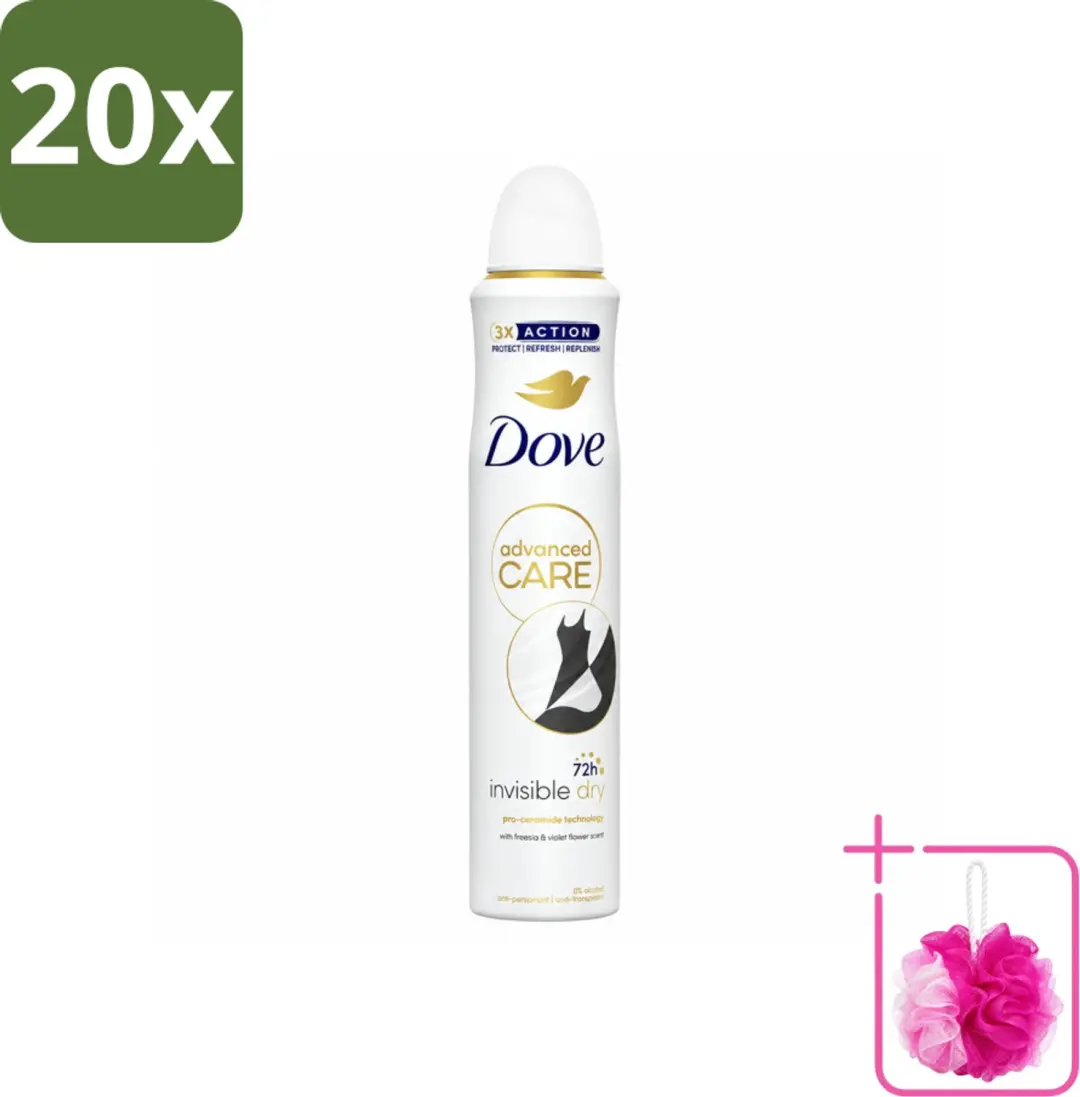 20 x Dove Deodorant Spray