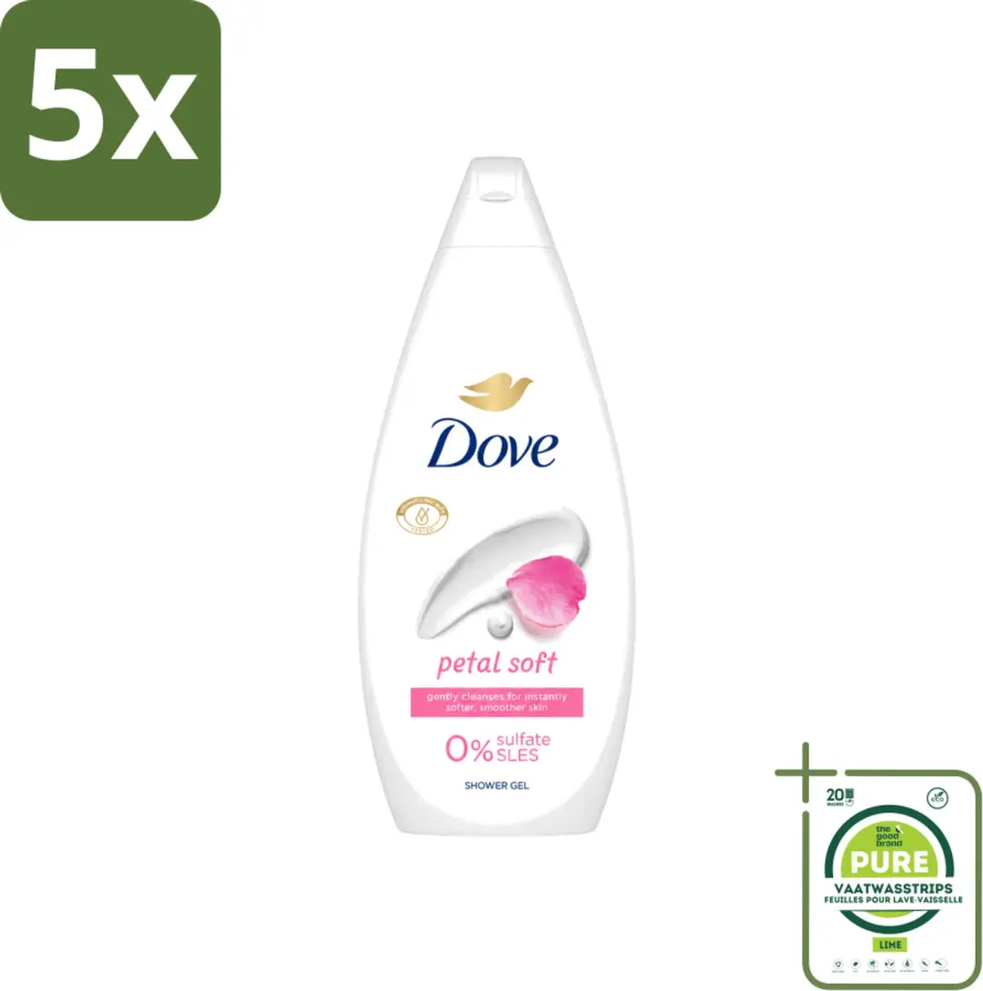 5 x Dove Petal Soft