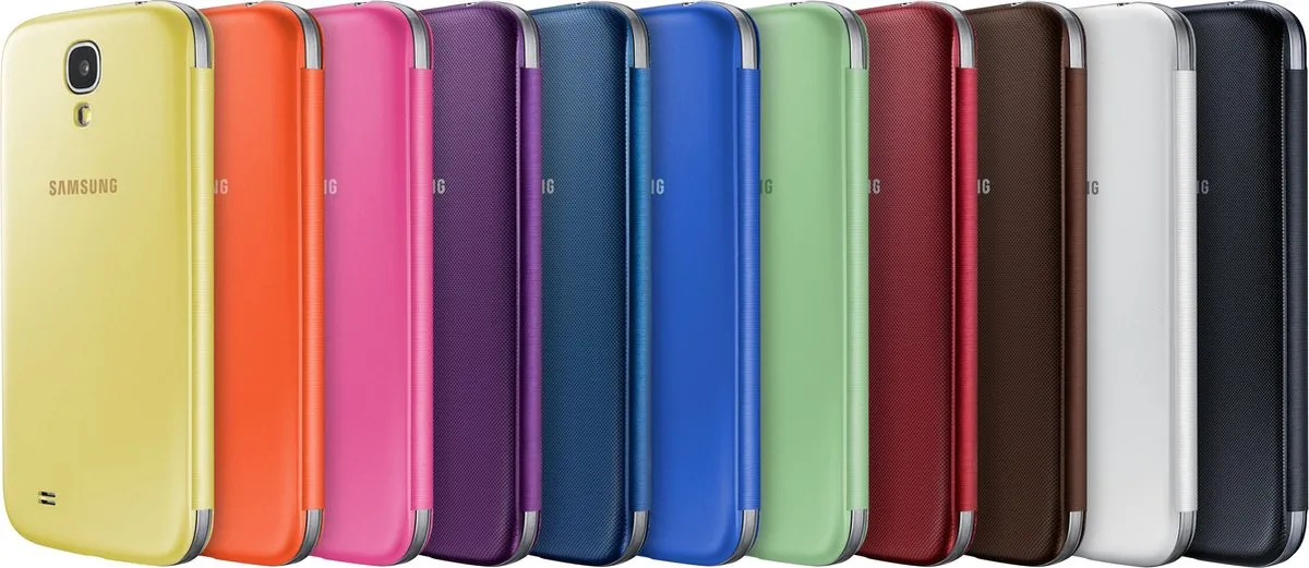 Samsung Flip Cover EF-FI950BBEG - Galaxy S4 - Zwart