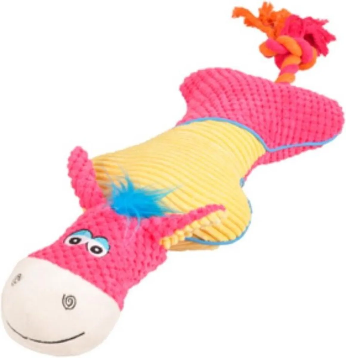 Flamingo Hondenspeelgoed Ezel Roze