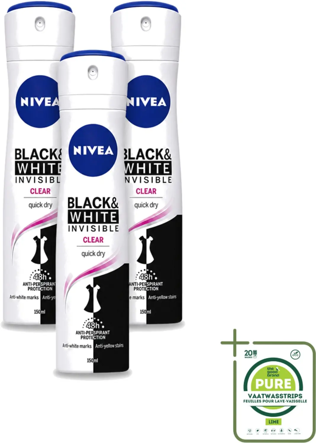 3 x Nivea