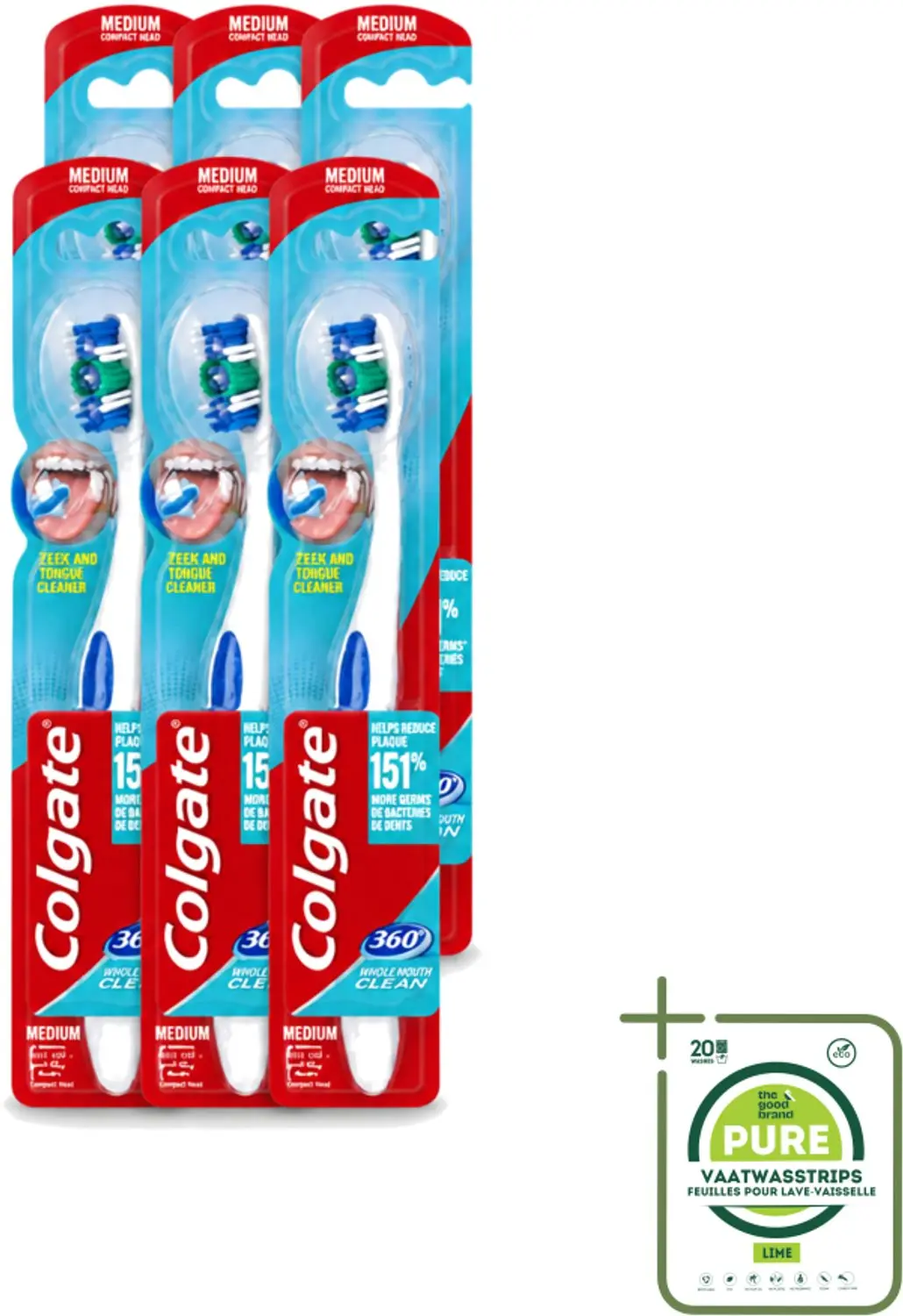 6 x Colgate