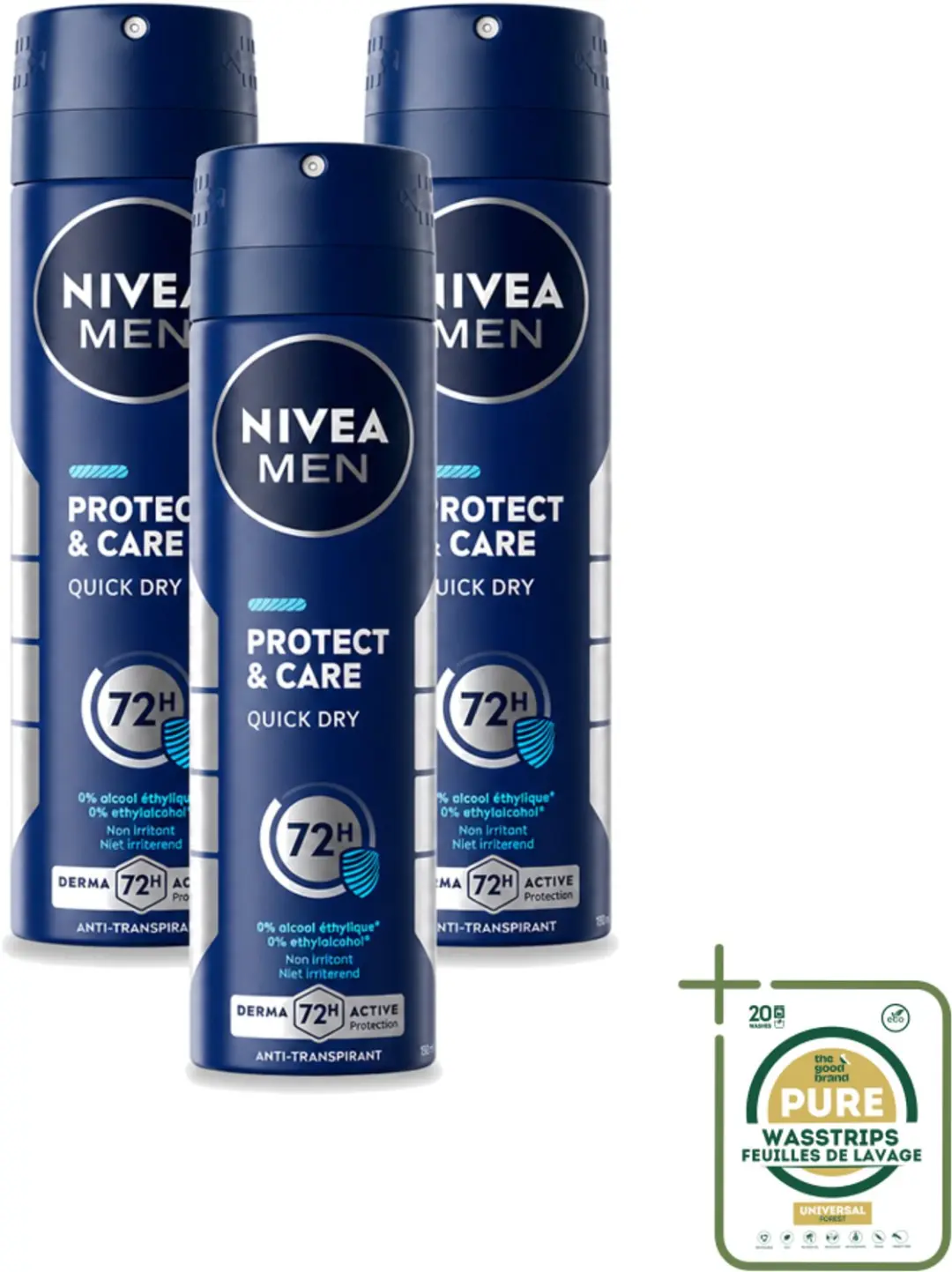 3 x Nivea