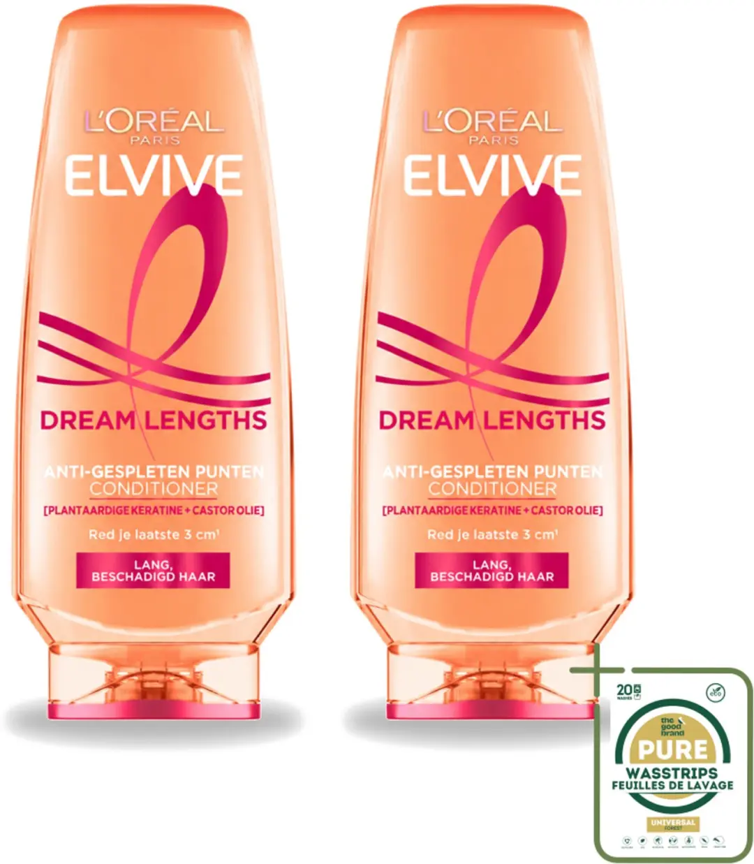 2 x L'Oréal Paris Elvive Dream Lengths