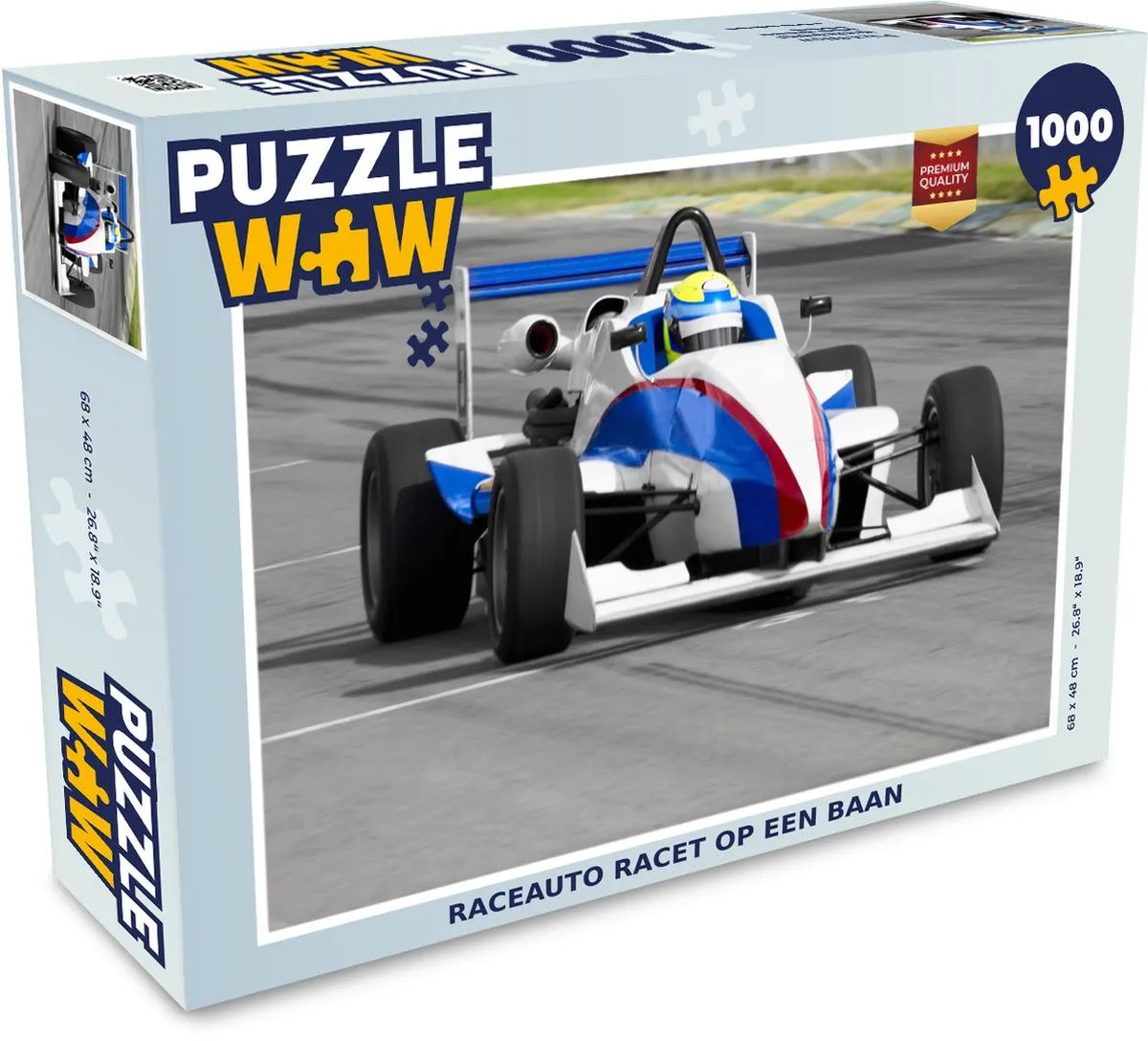 PuzzleWow Raceauto Puzzel 1000 Stuks