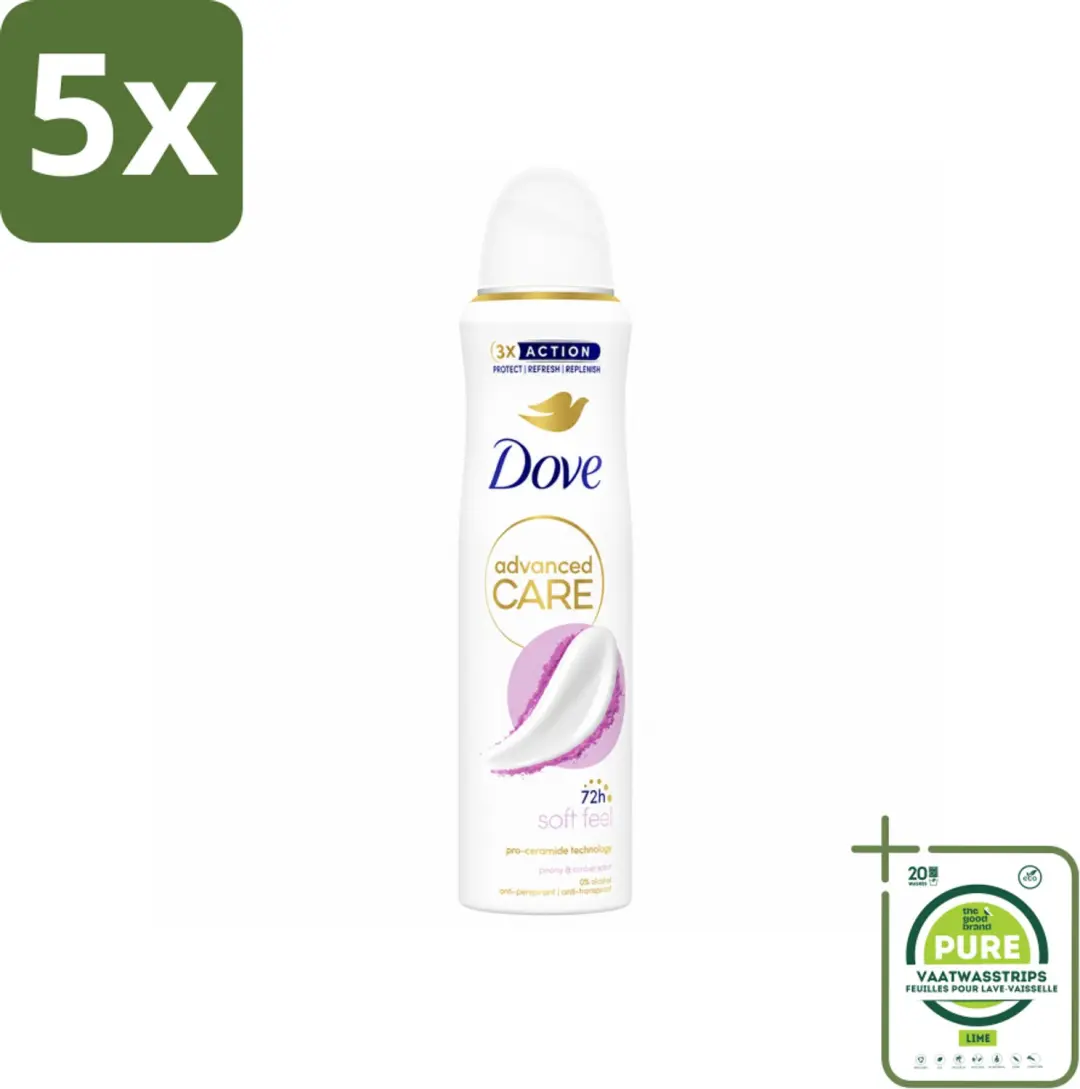 5 x Dove Deodorant Spray