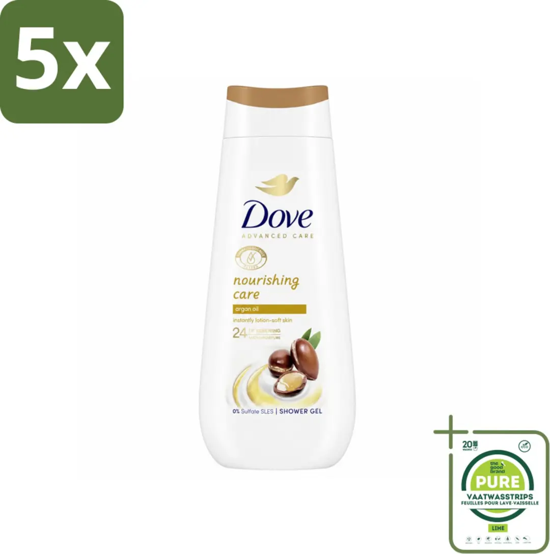 5 x Dove Douchecrème