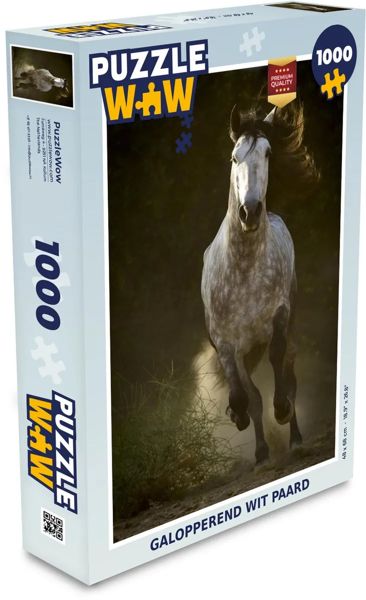 PuzzleWow Andalusiër Schimmel Zand Legpuzzel 1000 Stuks