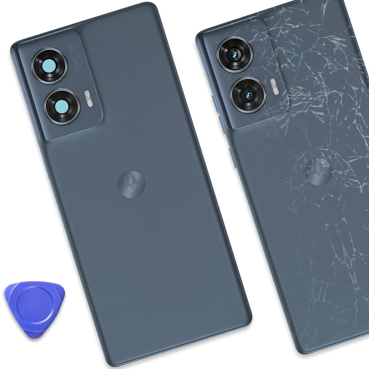 Motorola Achterruit Edge 50 Fusion - Nachtblauw