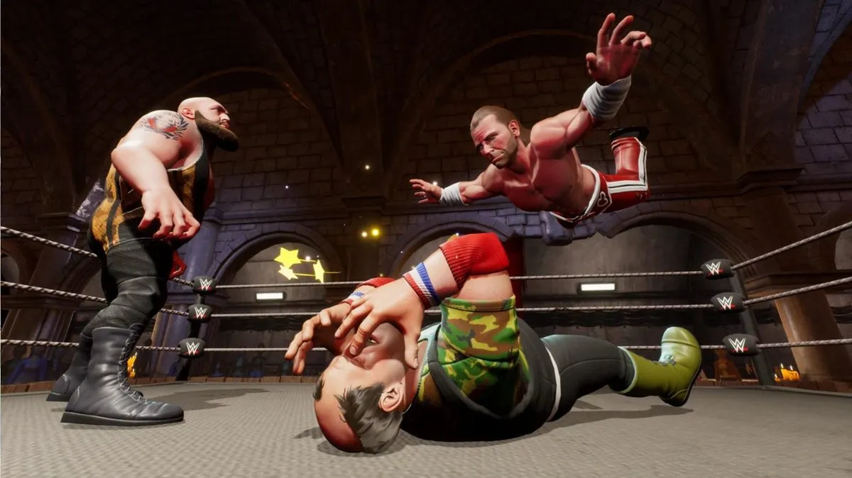 Sony PlayStation WWE 2K Battlegrounds - 4 Spelers Online