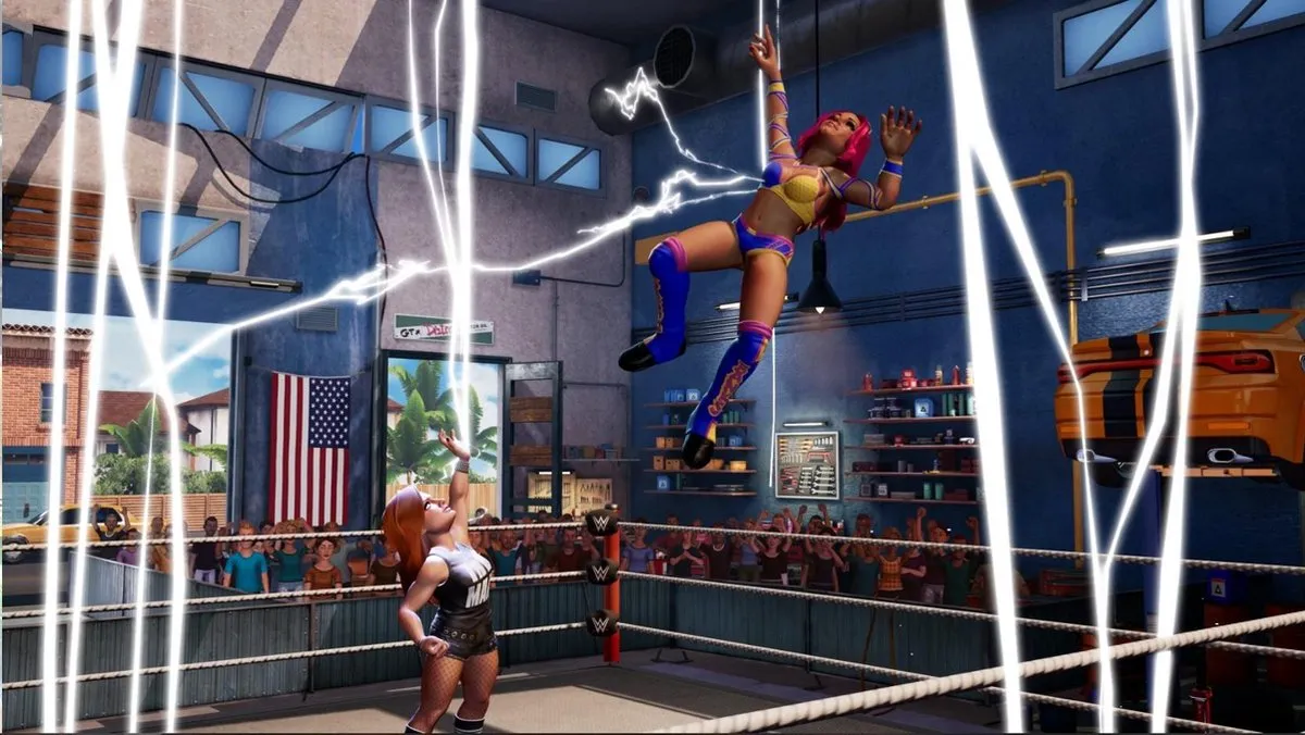 Sony PlayStation WWE 2K Battlegrounds - 4 Spelers Online