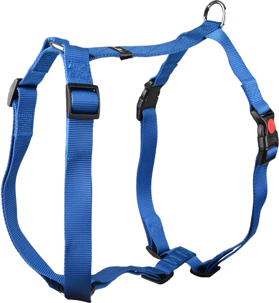 Flamingo Ziggi H-harnas Blauw XL 70-110cm