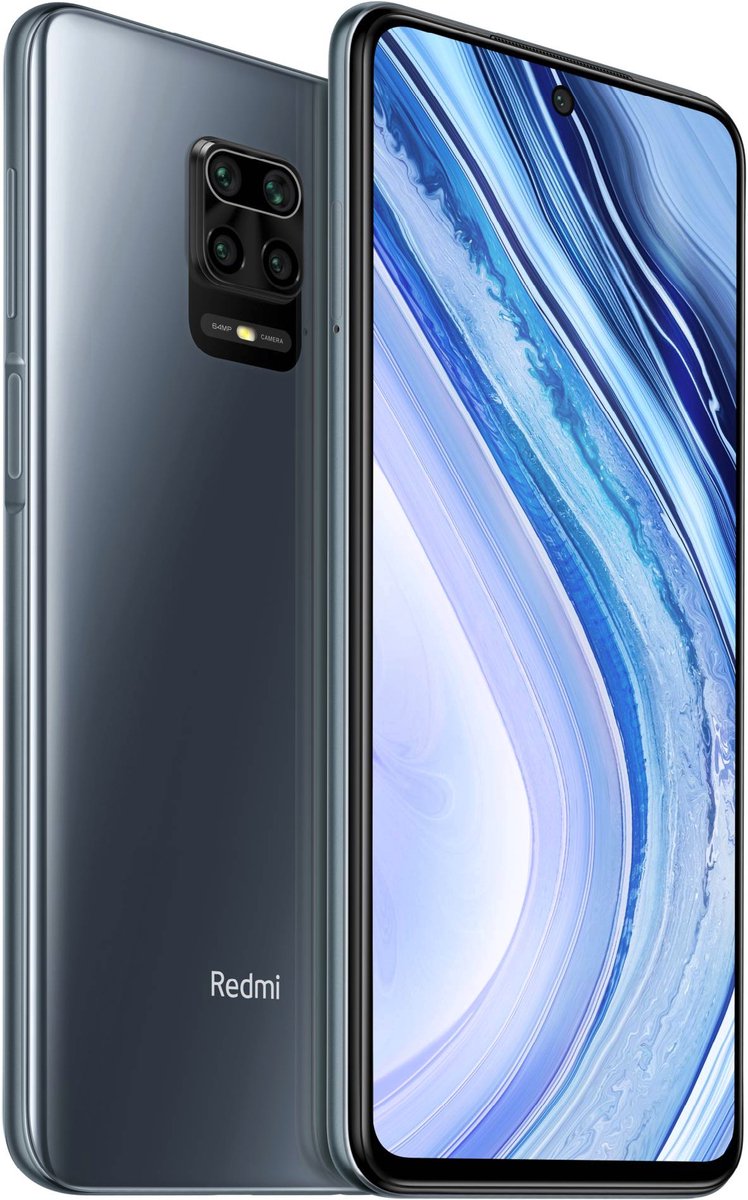 Xiaomi Redmi Note 9 Pro 16,9 cm (6.67'') 6 GB 64 GB Hybride Dual SIM 4G USB Type-C Grijs 5020 mAh
