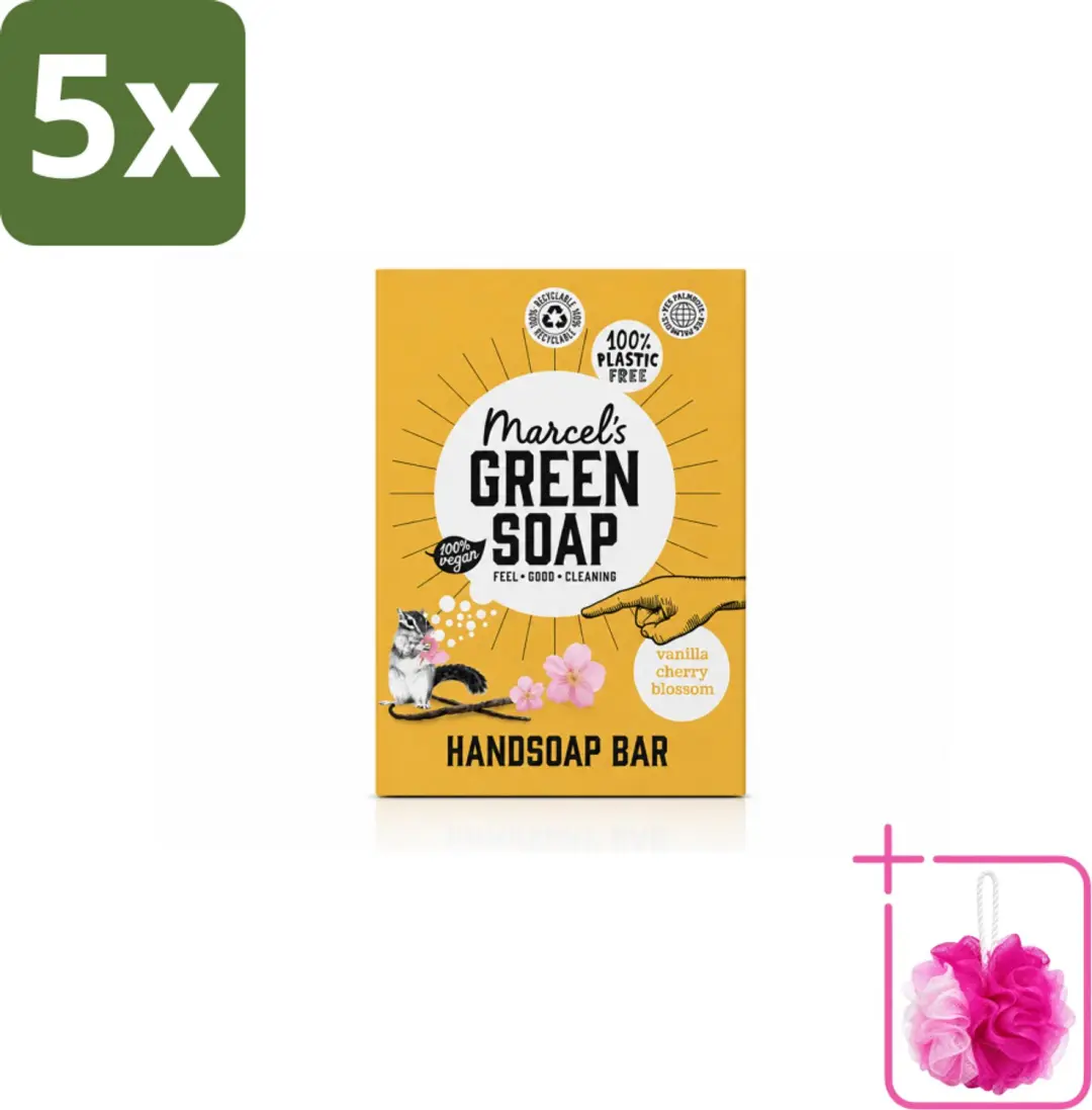 5 x Marcel's Green Soap