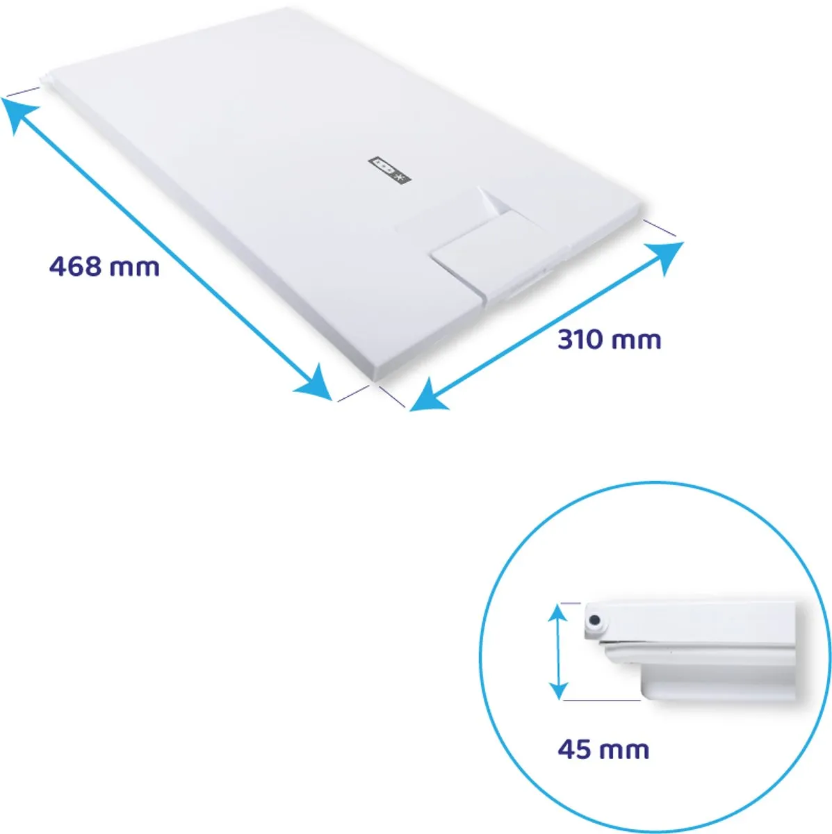 Whirlpool Diepvriesdeur 481244079243 - Wit