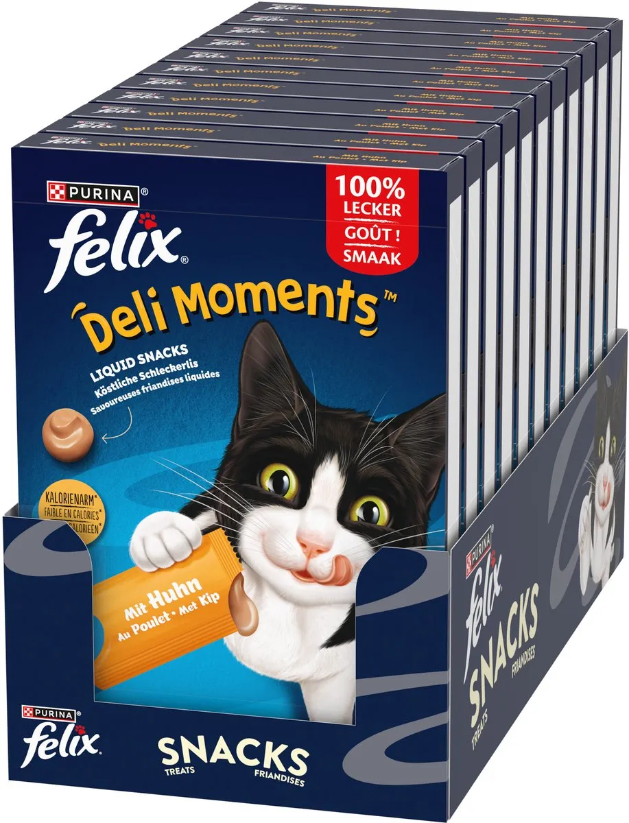 Felix Deli Moments Liquid Kip Kattensnack