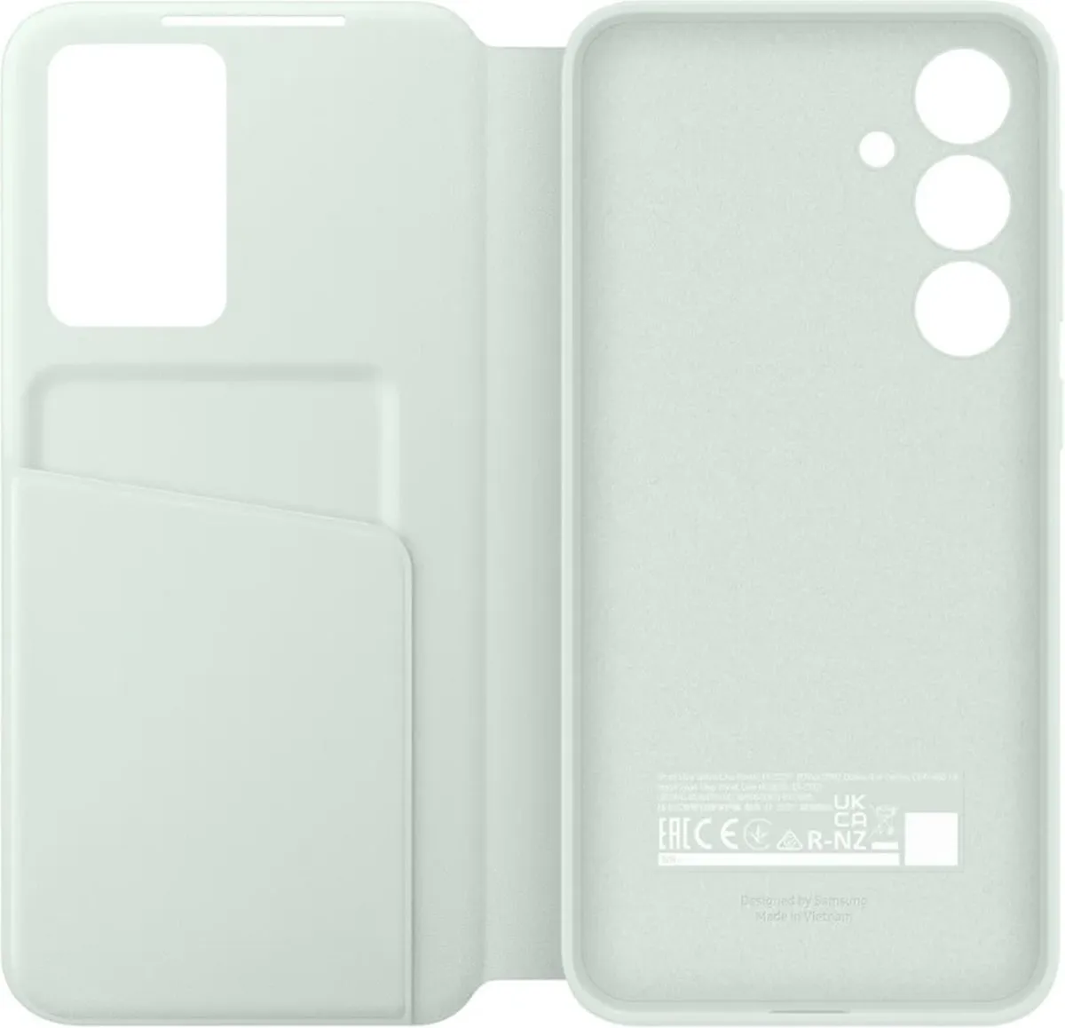 Samsung Smart View Wallet Case EF-ZS721CMEGWW - Groen