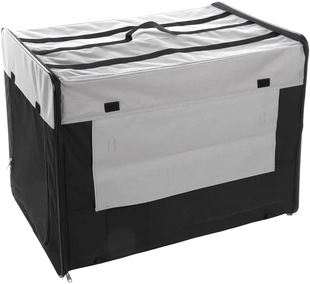 Flamingo Smart Top Plus Transportkooi Honden 94cm - Zwart