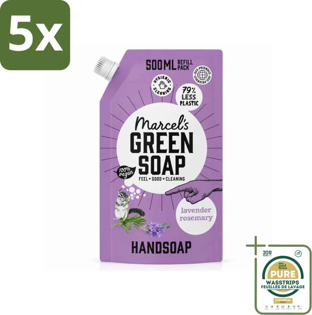 5 x Marcel’s Green Soap