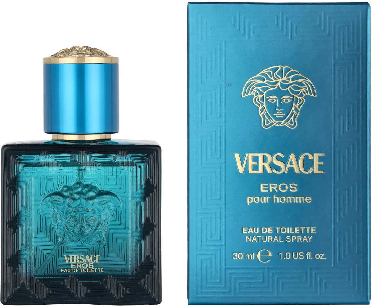 Versace Eros Herenparfum - Eau de Toilette met houtig, oriëntaals karakter - 30 ml